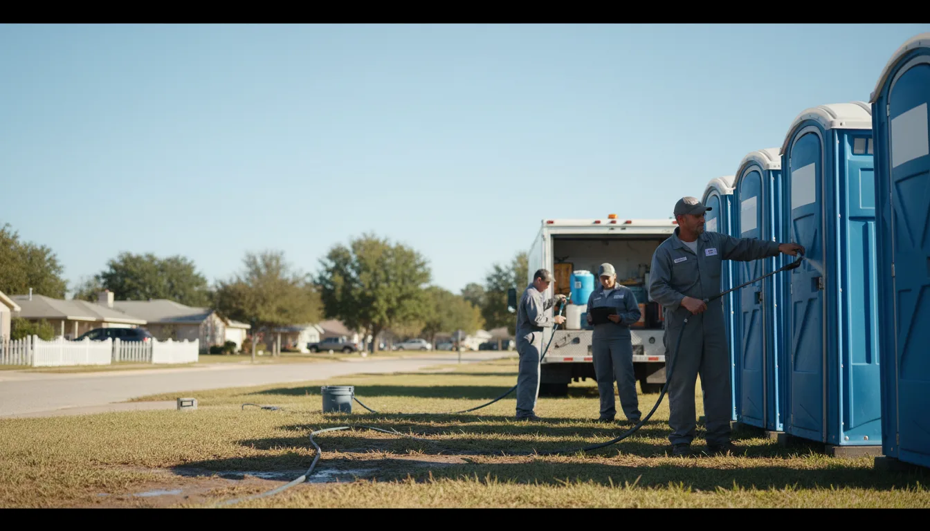 Long-Term Portable Toilet Rental in Wixom, MI near me